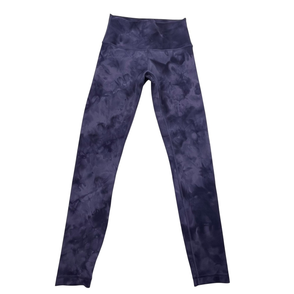 Lululemon Align High Rise Align leggings Tie Dye Graphite Grey